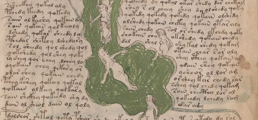 Detail crop of Folio 75r showing dense Currier B paragraph lines written by Scribe 2.